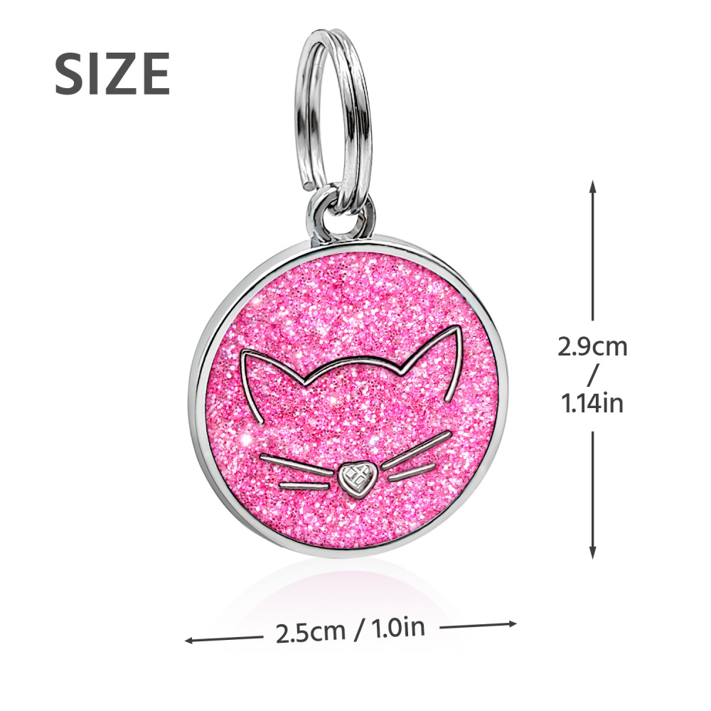 Custom Engraved Dog & Cat ID Tags - Personalize with Your Pet's Name!