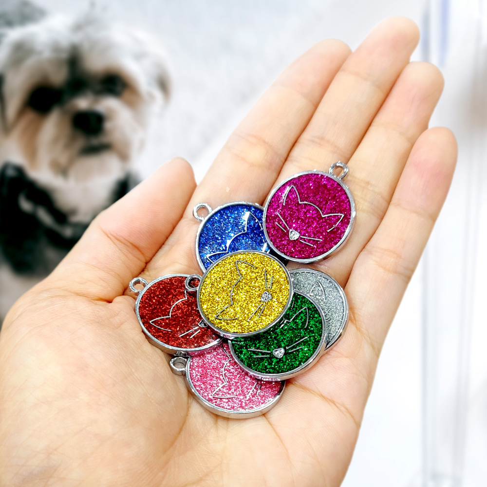 Custom Engraved Dog & Cat ID Tags - Personalize with Your Pet's Name!