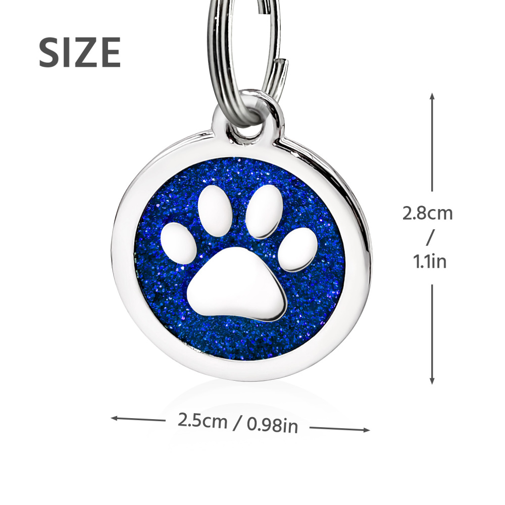 Custom Engraved Dog & Cat ID Tags - Personalize with Your Pet's Name!