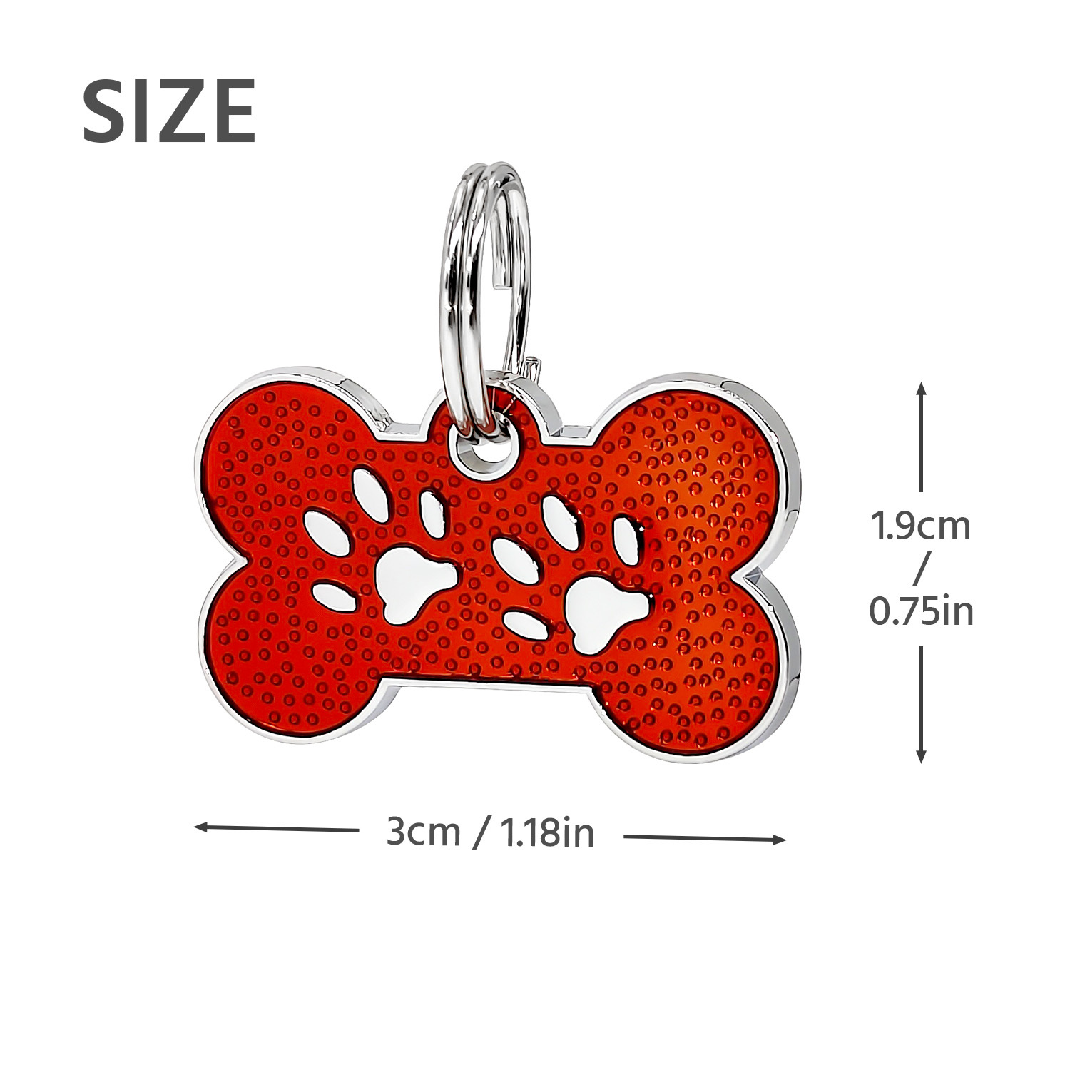 Custom Engraved Dog & Cat ID Tags - Personalize with Your Pet's Name!