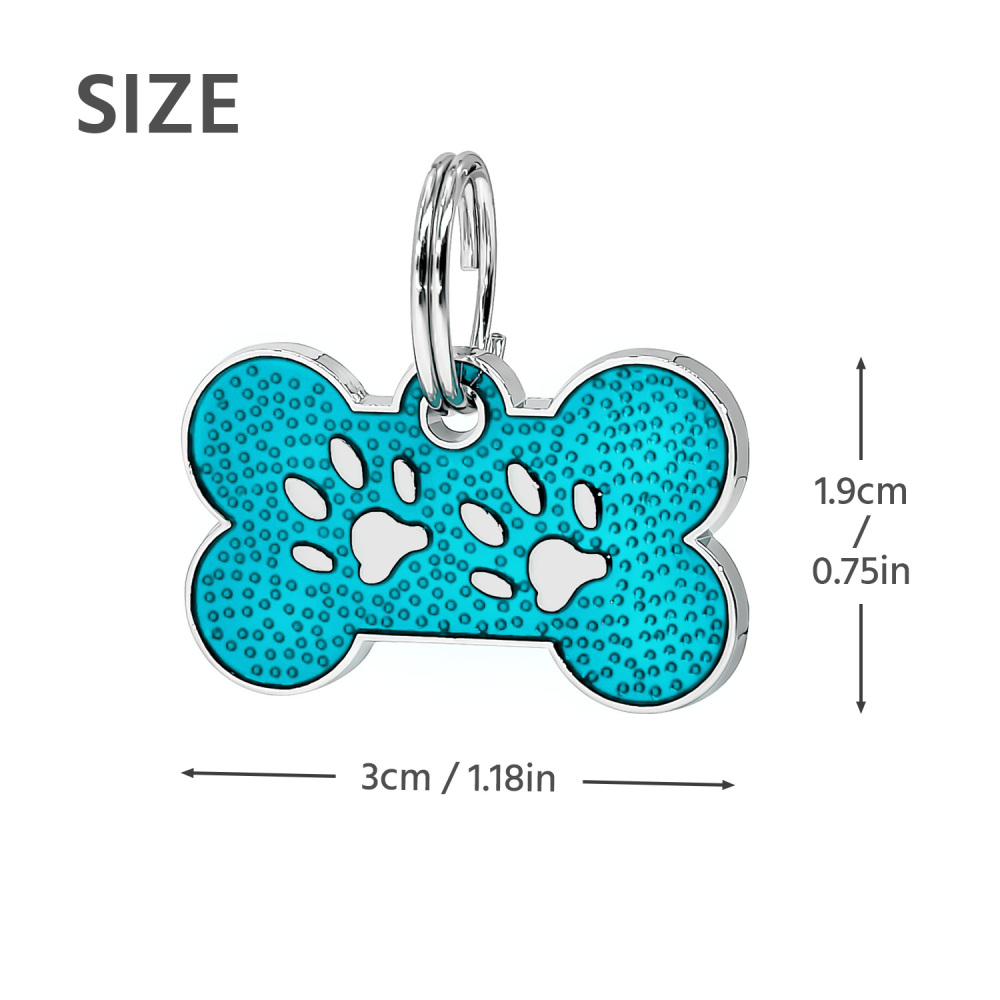 Custom Engraved Dog & Cat ID Tags - Personalize with Your Pet's Name!