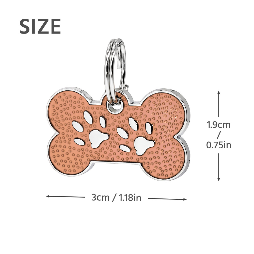 Custom Engraved Dog & Cat ID Tags - Personalize with Your Pet's Name!