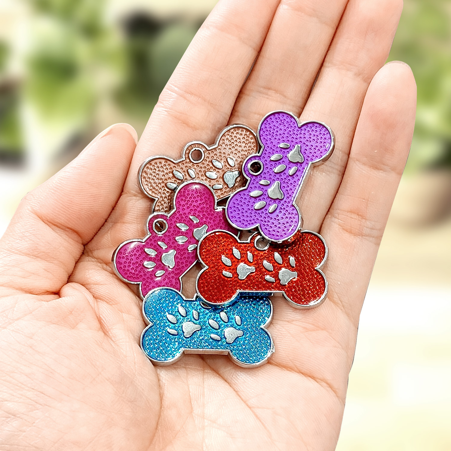 Custom Engraved Dog & Cat ID Tags - Personalize with Your Pet's Name!