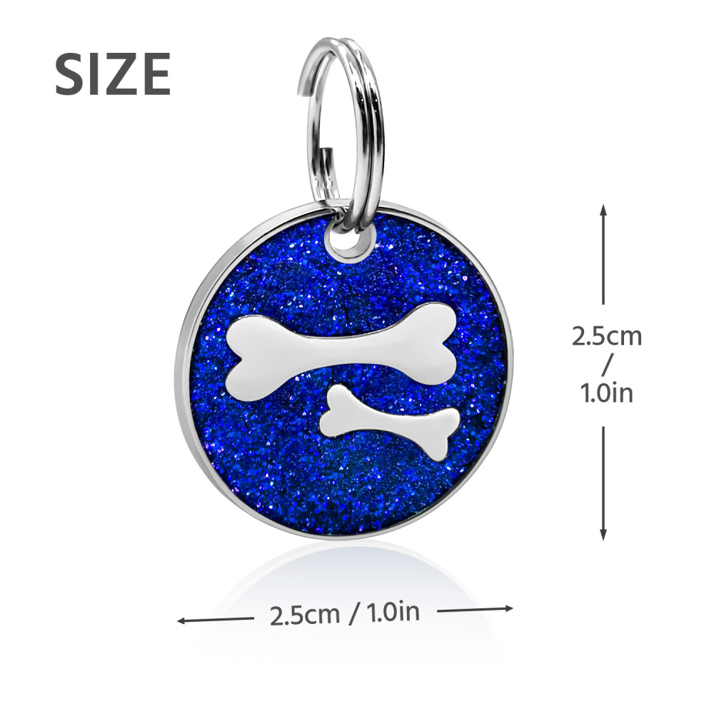 Custom Engraved Dog & Cat ID Tags - Personalize with Your Pet's Name!