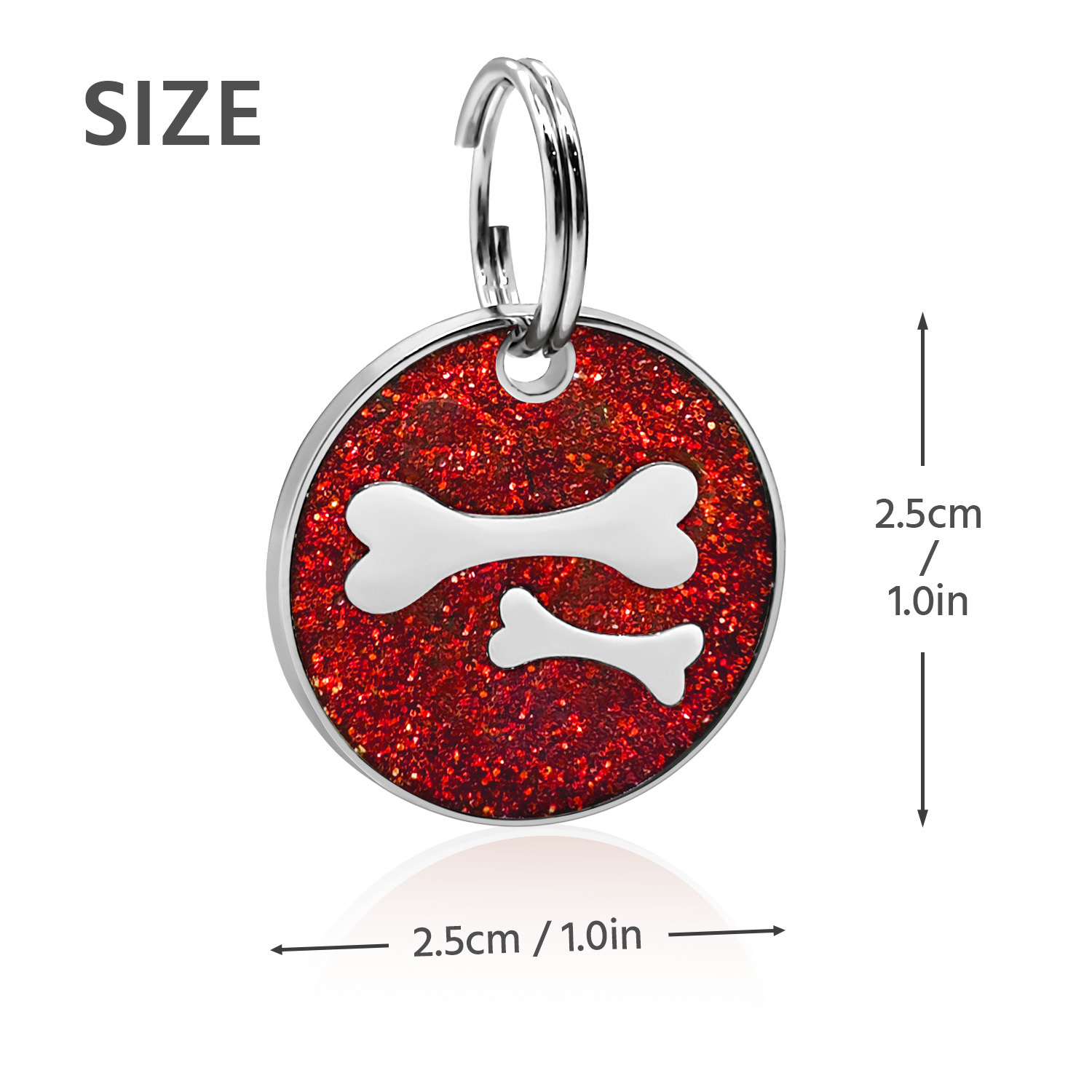 Custom Engraved Dog & Cat ID Tags - Personalize with Your Pet's Name!
