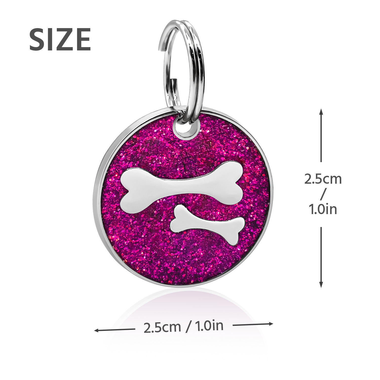 Custom Engraved Dog & Cat ID Tags - Personalize with Your Pet's Name!