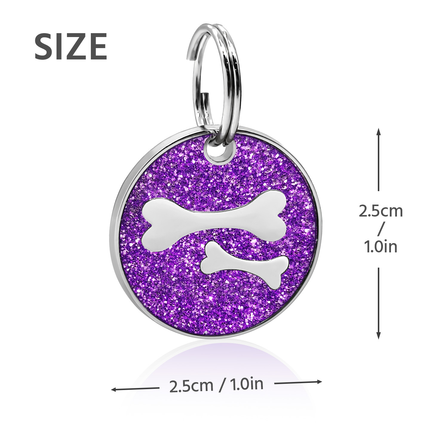 Custom Engraved Dog & Cat ID Tags - Personalize with Your Pet's Name!