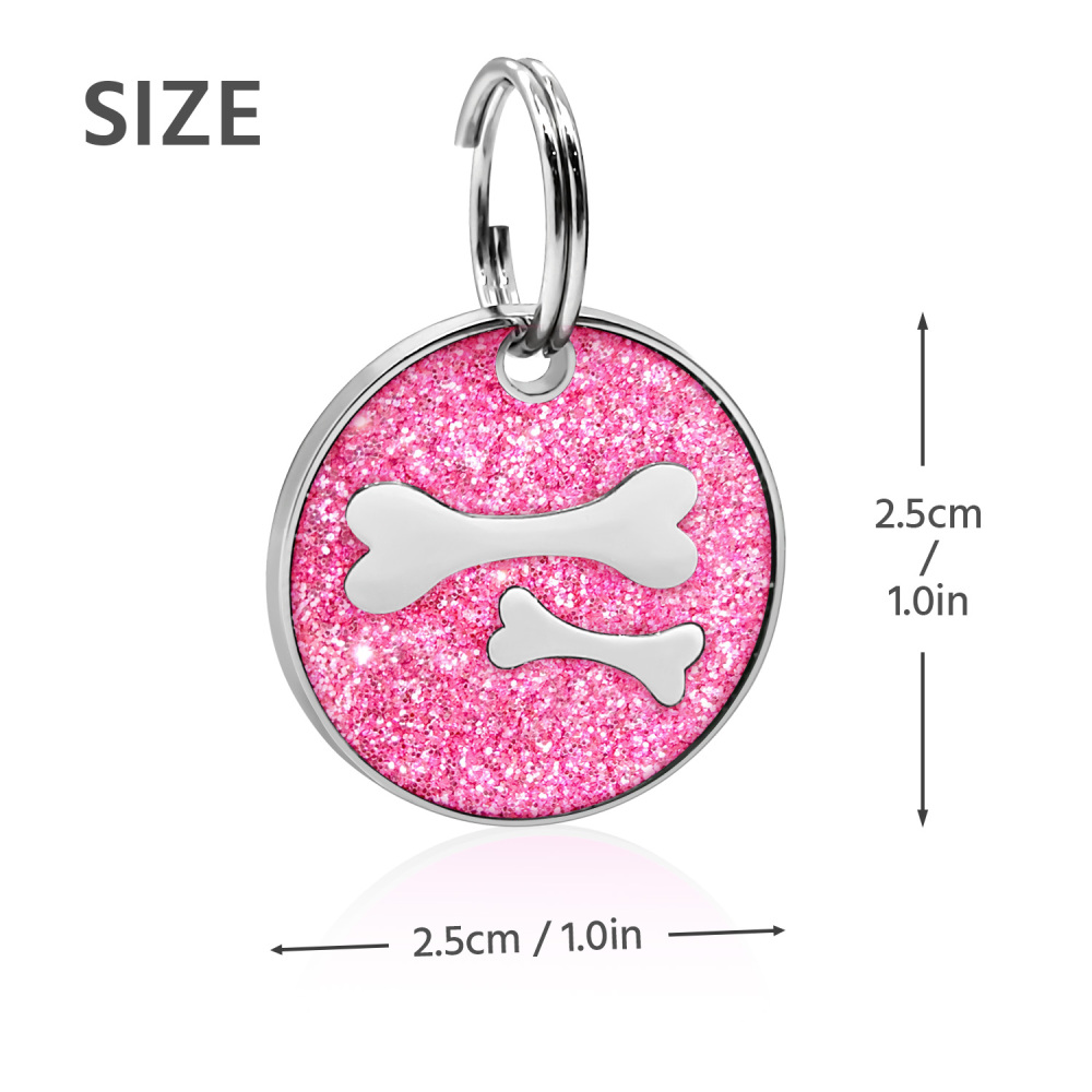 Custom Engraved Dog & Cat ID Tags - Personalize with Your Pet's Name!