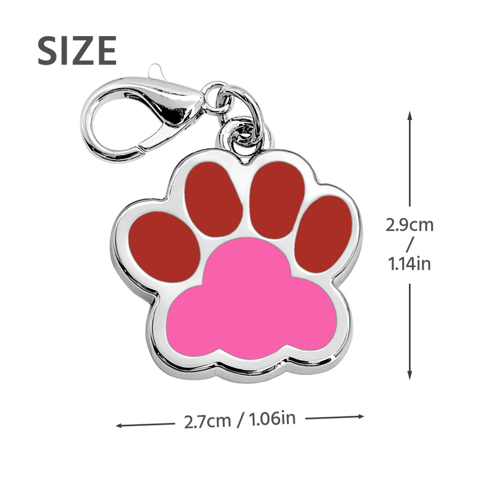 Personalized Dog Tag for Pets - Engraved Dog Name Tag - Slide On Cat ID Tags