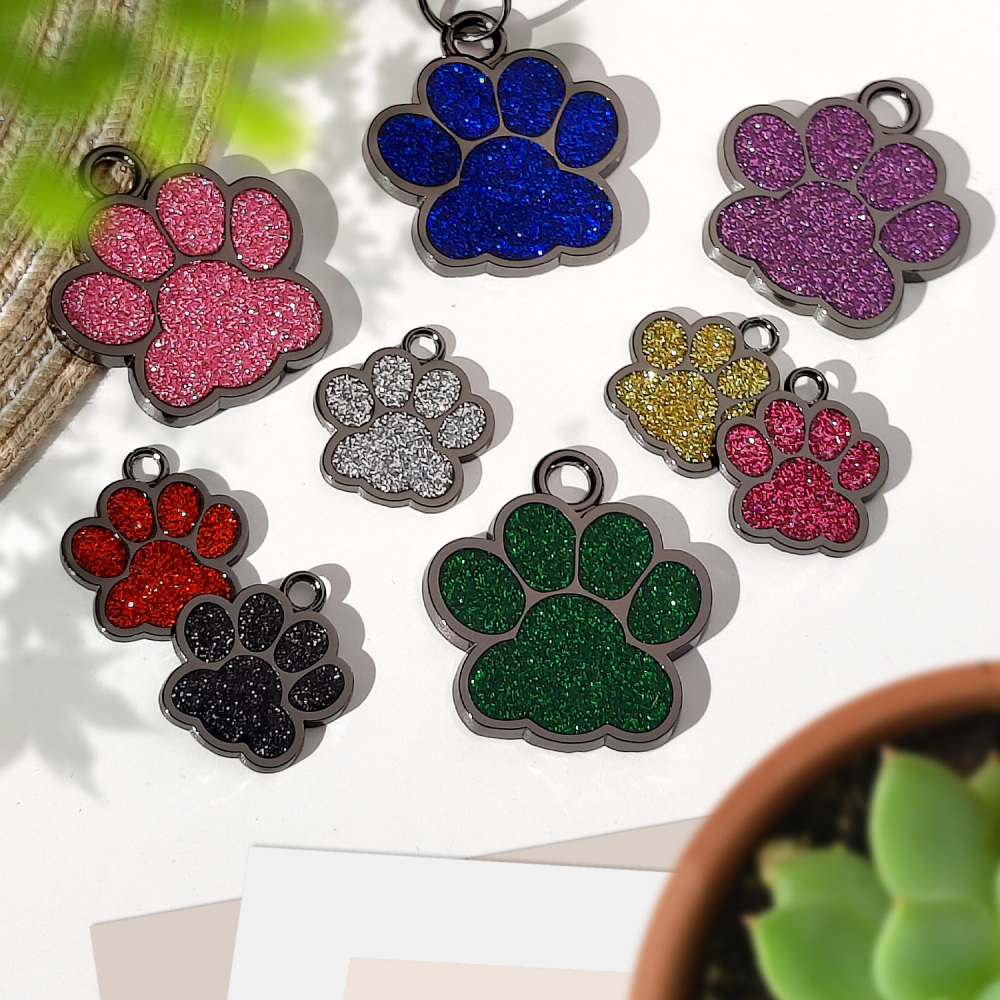 Personalized Dog Tag for Pets - Engraved Dog Name Tag - Slide On Cat ID Tags