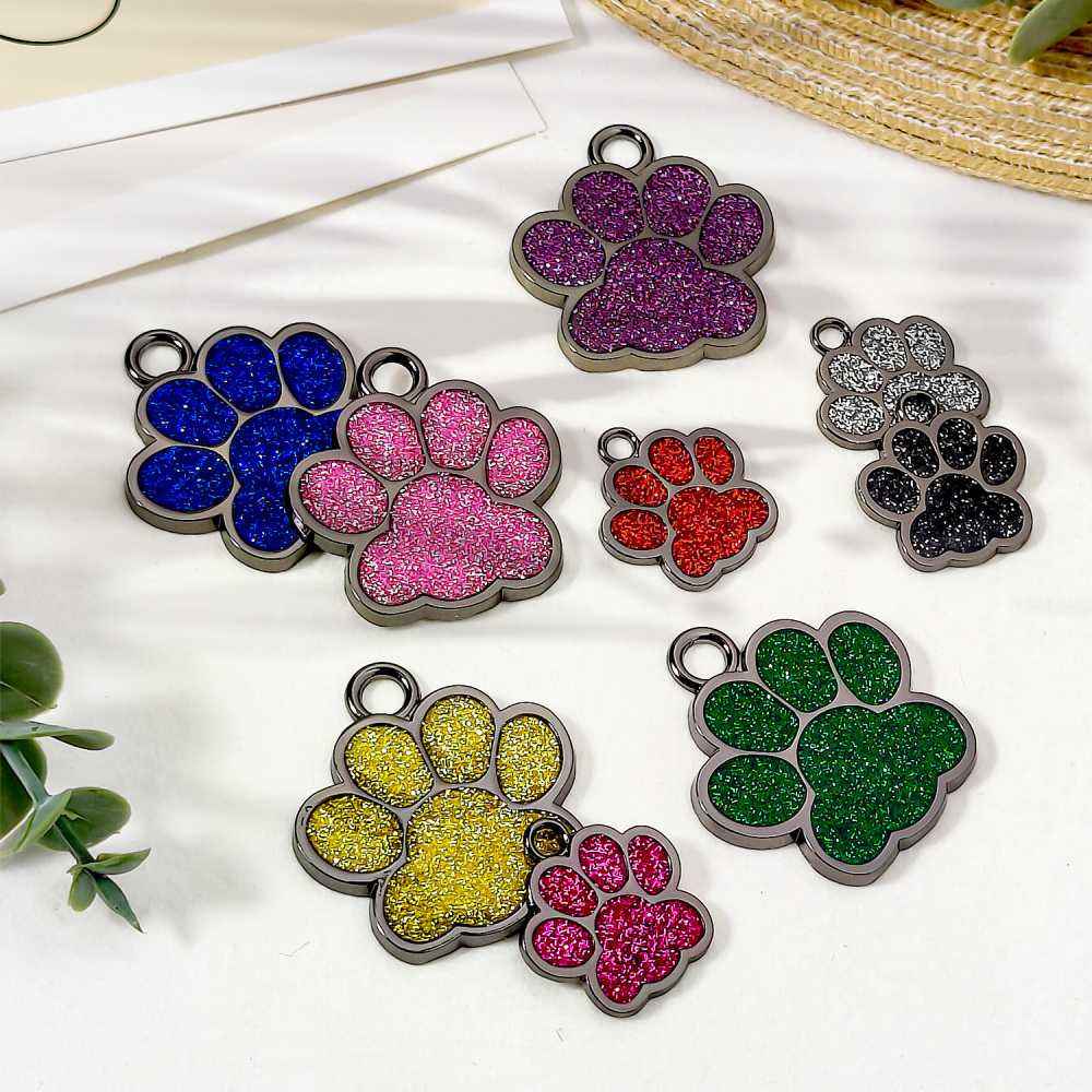 Personalized Dog Tag for Pets - Engraved Dog Name Tag - Slide On Cat ID Tags