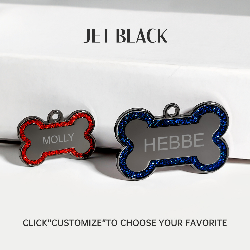Personalized Dog Tag for Pets - Engraved Dog Name Tag - Slide On Cat ID Tags