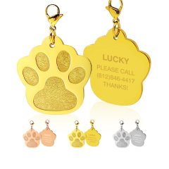 【Customized】Stainless Steel Dog Paw—total