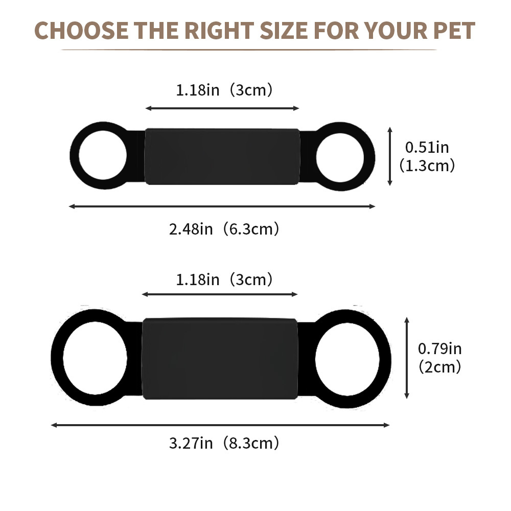 Personalized Dog Tag for Pets - Engraved Dog Name Tag - Slide On Cat ID Tags