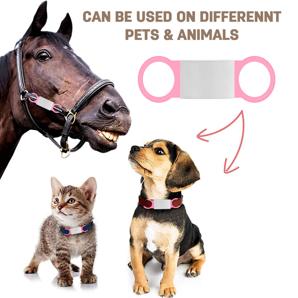 Personalized Dog Tag for Pets - Engraved Dog Name Tag - Slide On Cat ID Tags