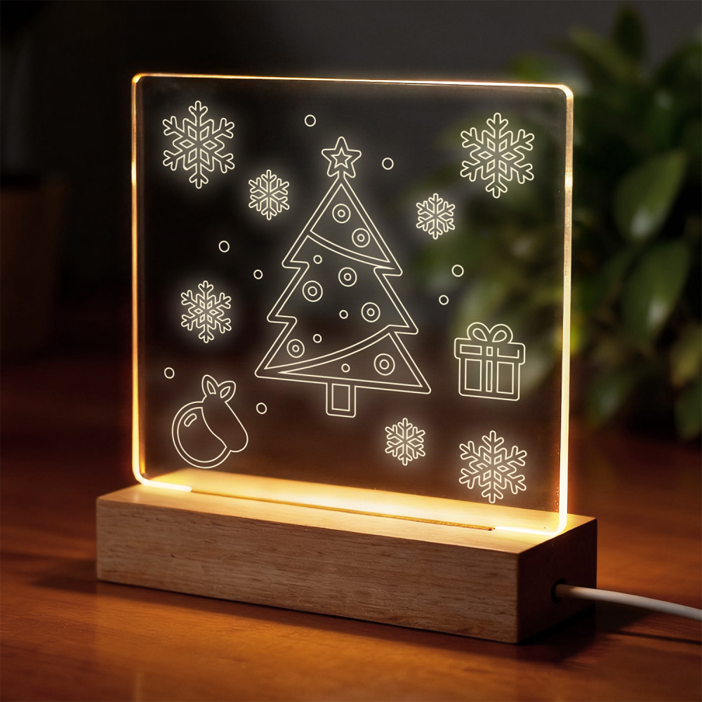 Night Glow Xmas Festive Tree Light