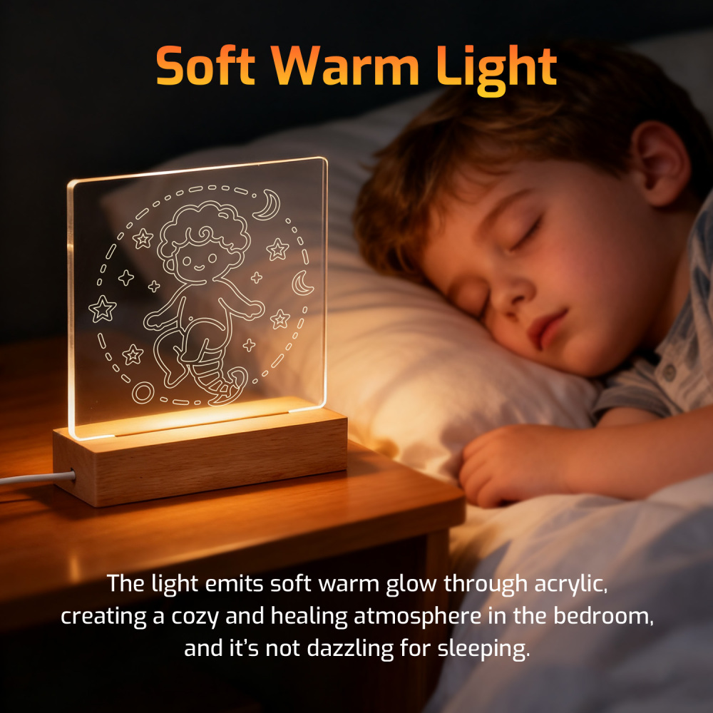 Night Glow Scorpio Zodiac Light