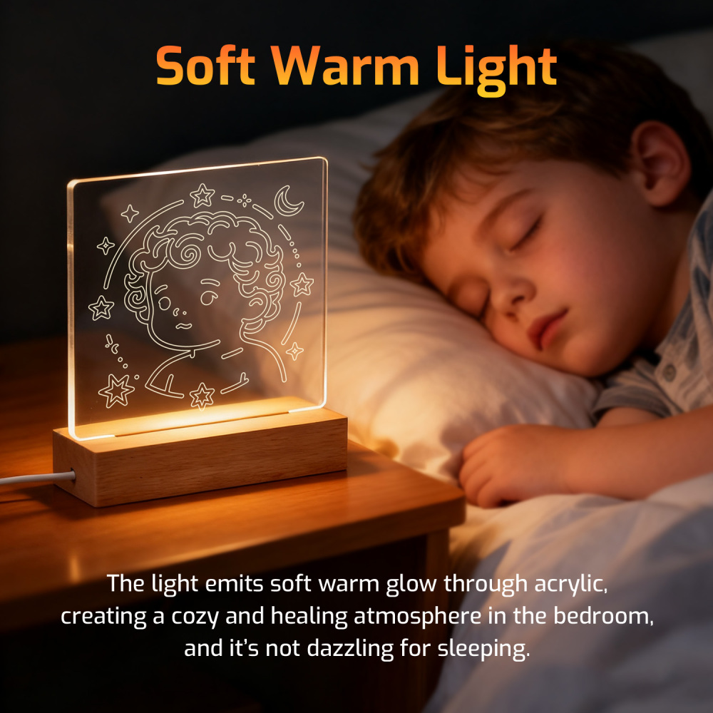 Night Glow Virgo Zodiac Light