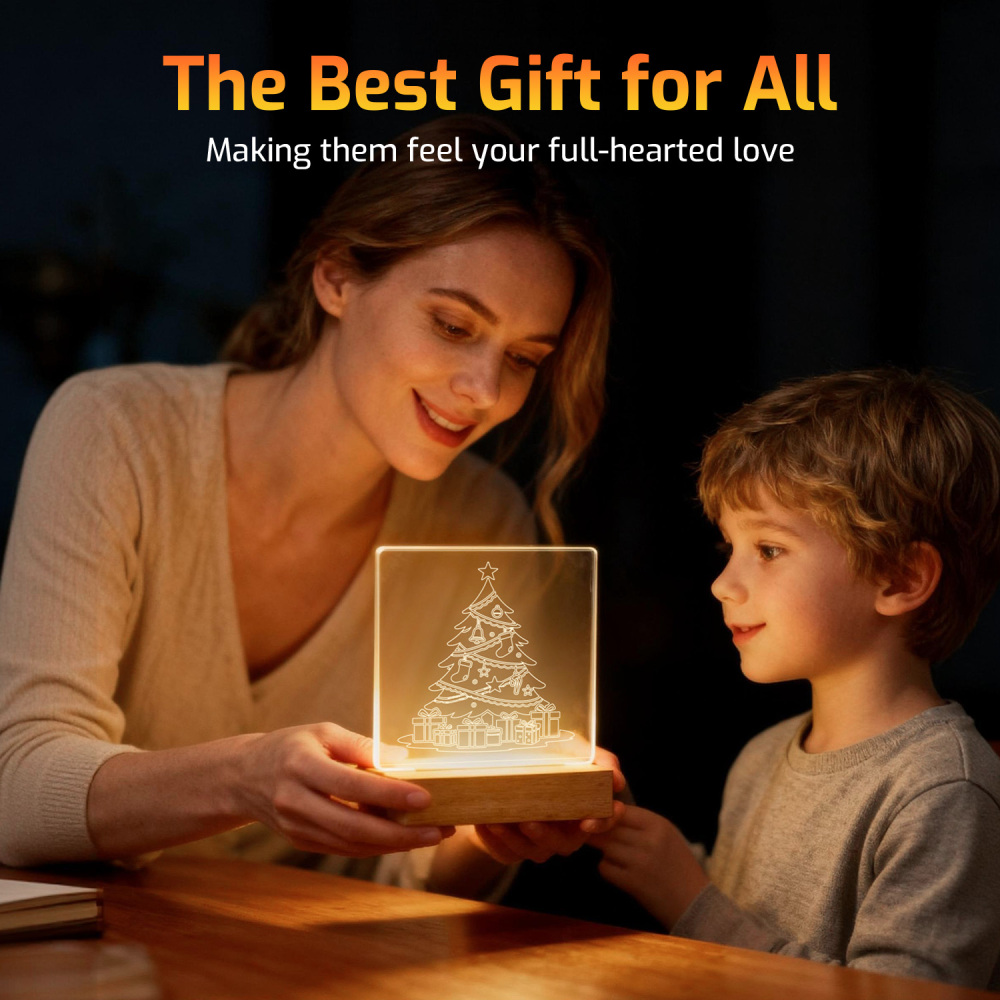 Night Glow Festive Christmas Tree Gift Light