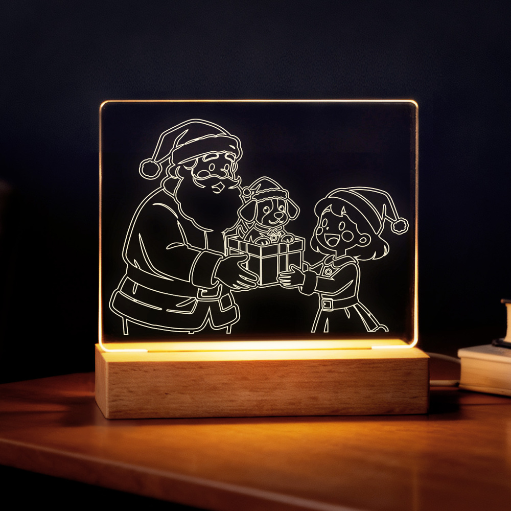 Night Glow “Puppy Surprise Delivery” Christmas Light