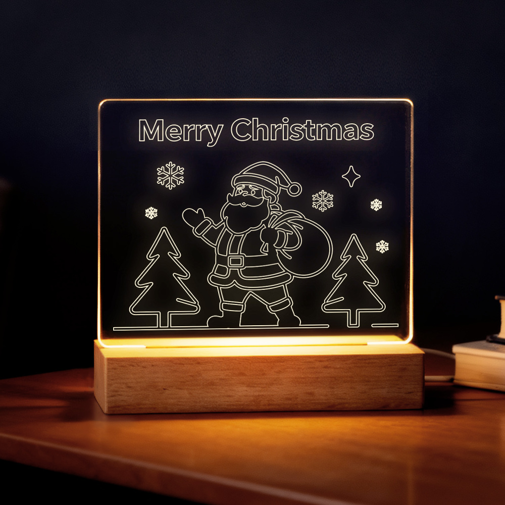 Night Glow Santa’s Forest Xmas Light