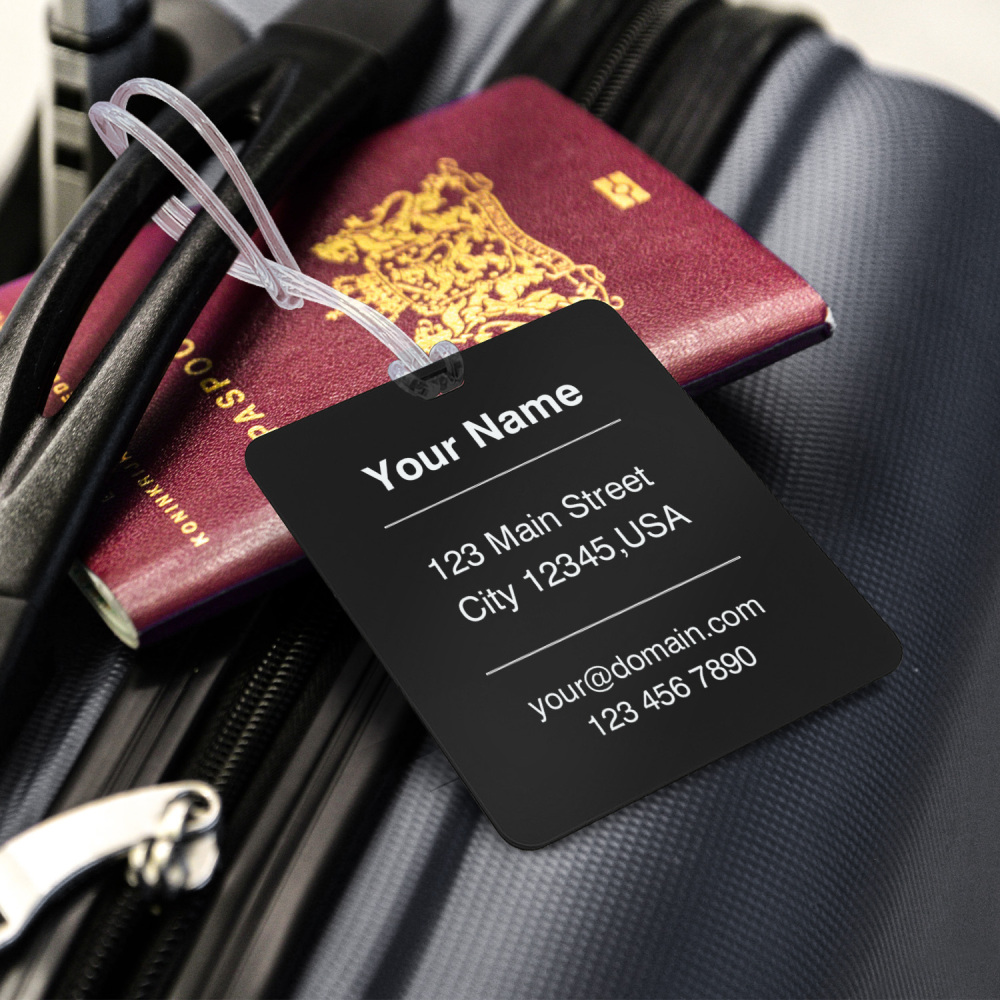 方形行李牌