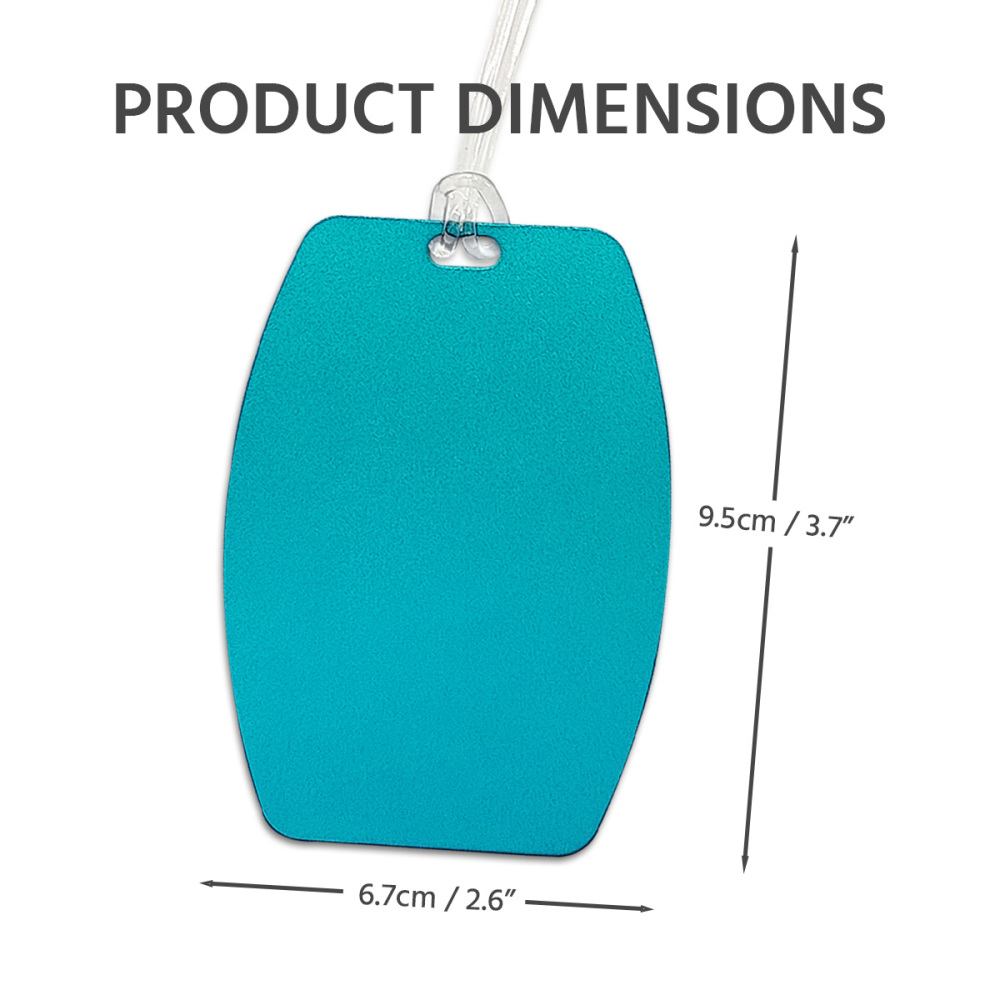 Curvy Barrel-Shaped Personalized Luggage Tag – Custom Engraving, Assorted Vibrant Hues, Sturdy Travel Bag Identifier