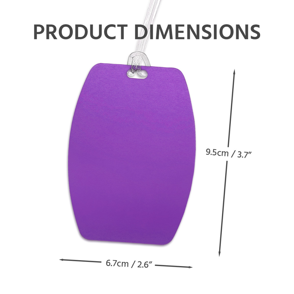 Curvy Barrel-Shaped Personalized Luggage Tag – Custom Engraving, Assorted Vibrant Hues, Sturdy Travel Bag Identifier