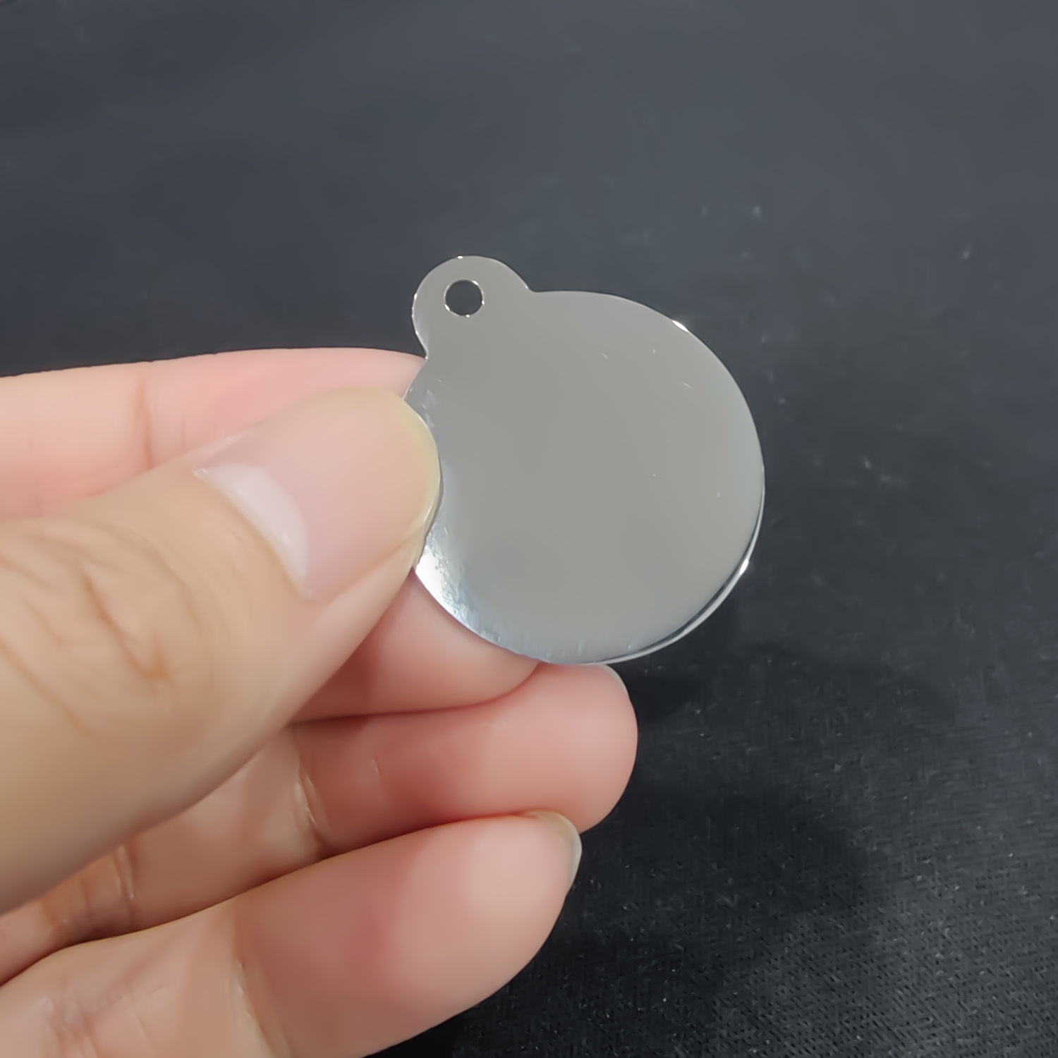 Stainless Steel Pet Tag - Bone