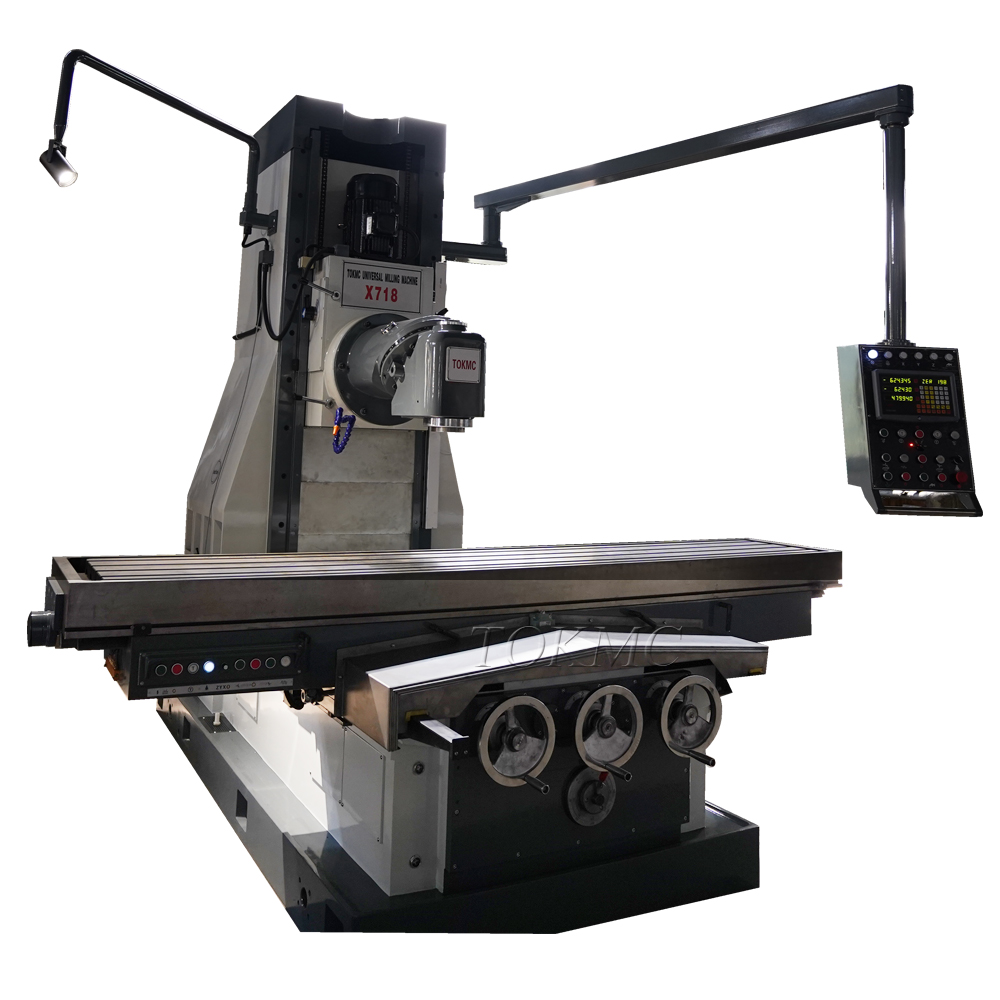 X718 Hercules Bed type universal swivel head milling machine