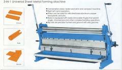 3-in-1 universal sheet metal forming machine