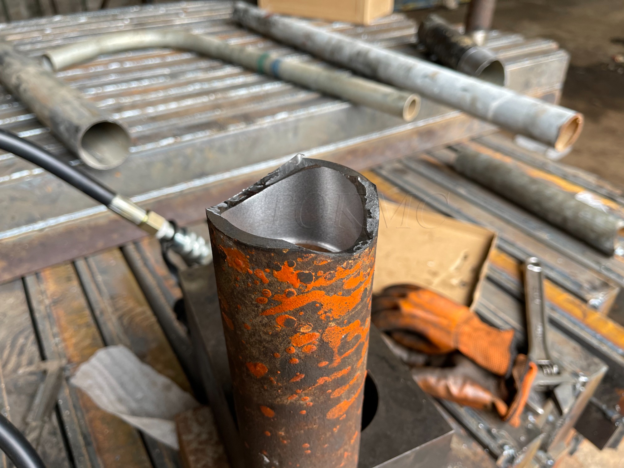 2-3/8”2-7/8” Hydraulic Tube Pipe Notcher