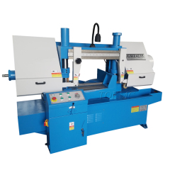 90 and 45 degree C Angle cutting band saw