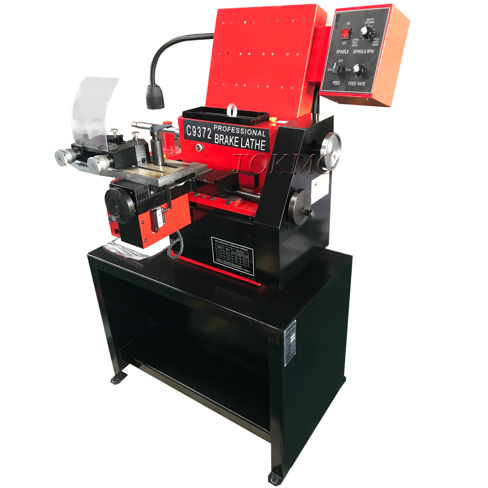 Brake drum disc lathe C9372 single phase motor,Garage equipment