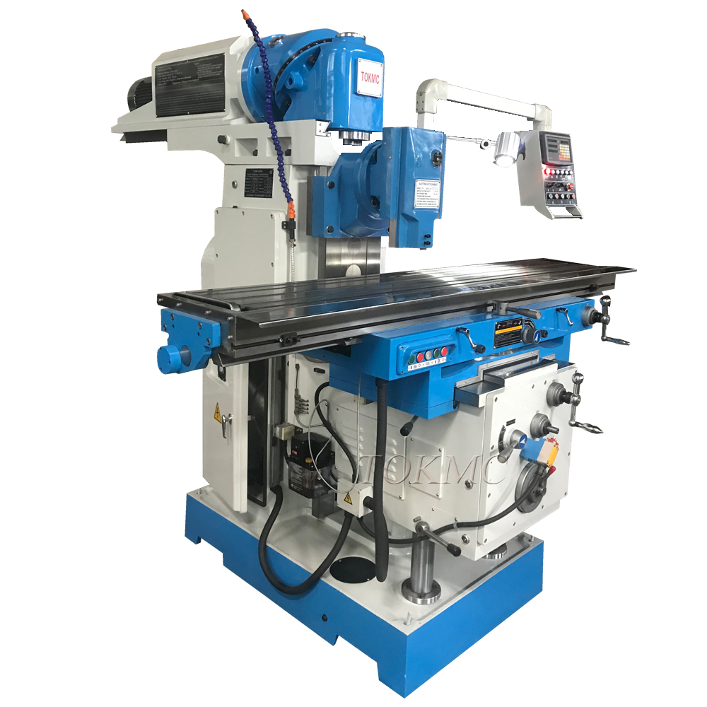 Ballscrew Universal swivel head milling machine