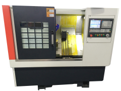 slant bed horizontal cnc lathe