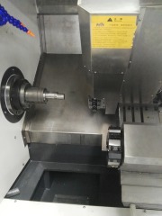 cnc lathe machine with tool holder tok6350