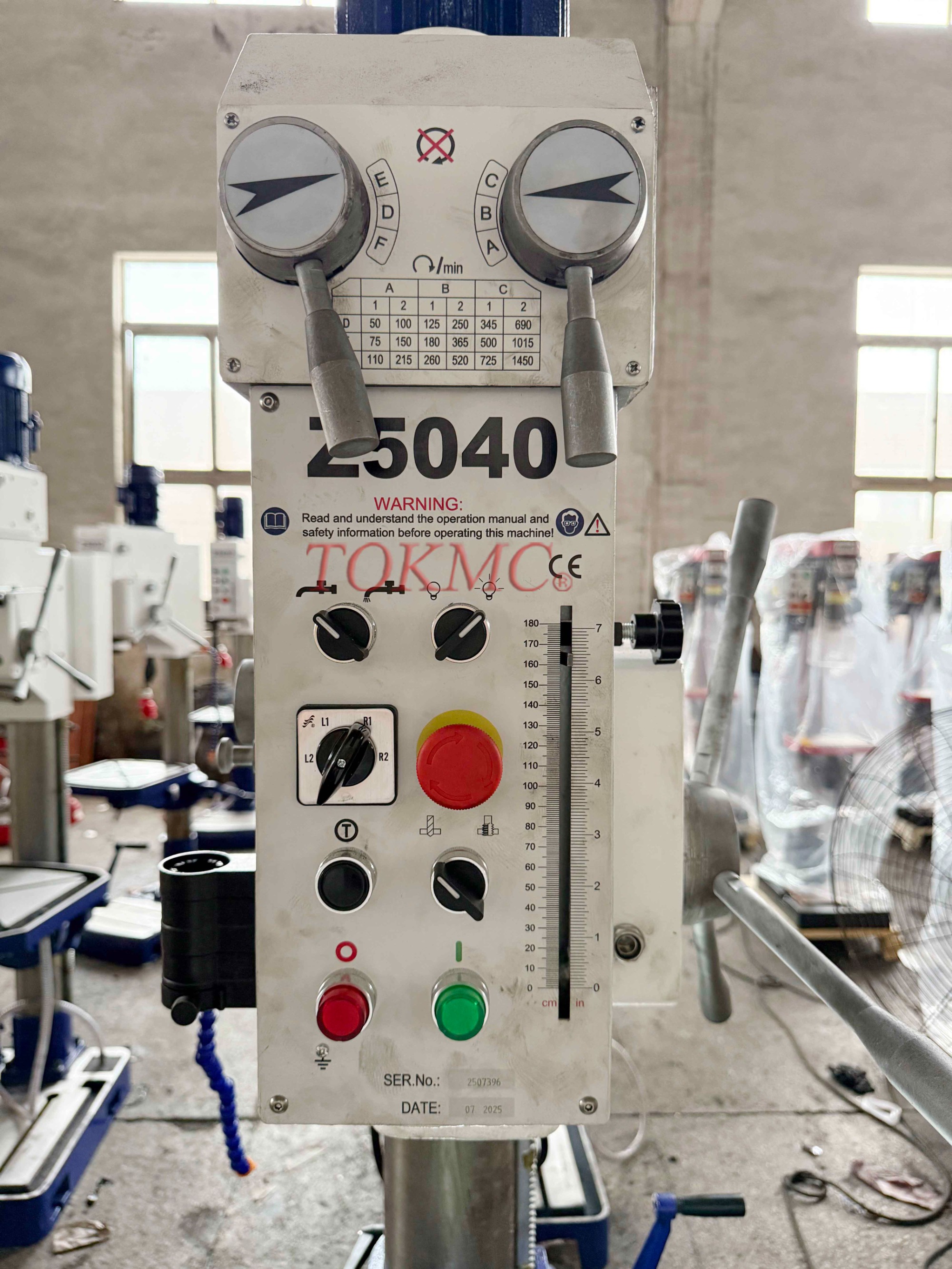 Gear Spindle Box Vertical Pillar drilling machine Z5040