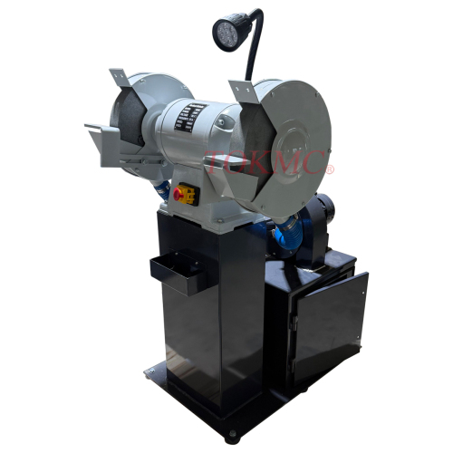 Dust-Collecting Bench Grinder Machine