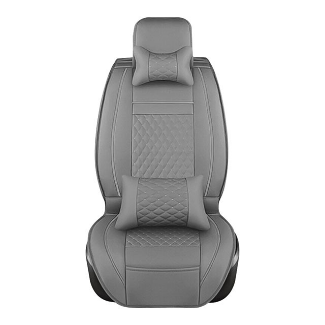 FLY5D Car Seat Covers Fit for 5 Feats Cars, Wear Resistant and Soft PU Leather in Fashion Style Compatible for Sedans like, SUV,Truck, and Van.