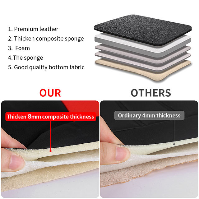FLY5D Breathable Linen Car Seat Covers, Air-Bag Compatible Split Rear Seat Protector Fit SUVs, Sedans, Golden&amp;Beige