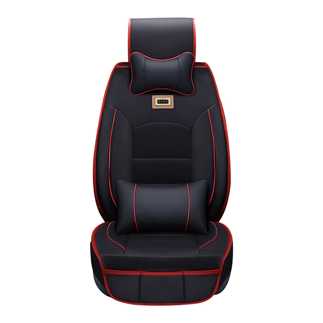 FLY5D Advanced PU Leather Car Seat Covers Wear Resistant Styles Compatible for Mainstream Cars.