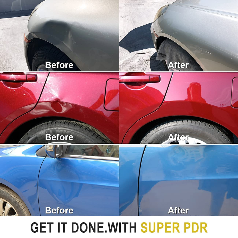 Super PDR Paintless Dent Repair Tool Kit 44Pcs
