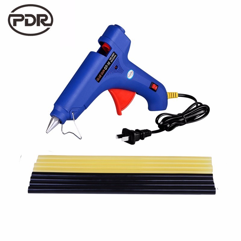 Super PDR Paintless Dent Repair Tool, Glue Stick x 10, Black&Yellow