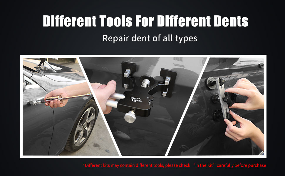 Super PDR Professional Paintless Dent Removal Tool Car Dent Repair Kit Dent  Puller Auto Body Dent Repair Tools