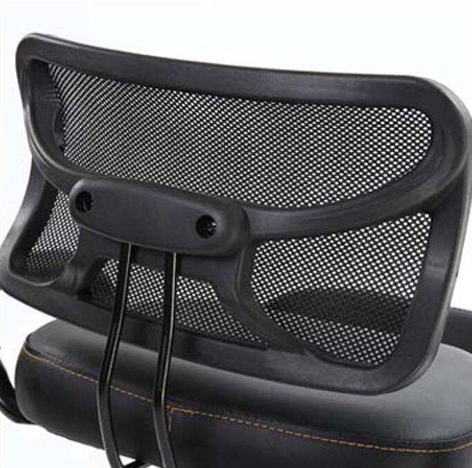 Ergonomically Designed Knee Chair with Back and Handle Office Kneeling Chair Ergonomic Posture Leather Black Chair With Caster