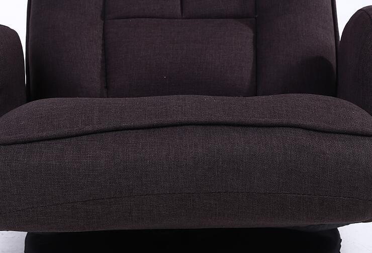 Adjustable Swivel Lazy Sofa Floor Armchair Large Video Gaming Chair 360 Degree Swivel Folding 6-Position Floor Chair Armrest