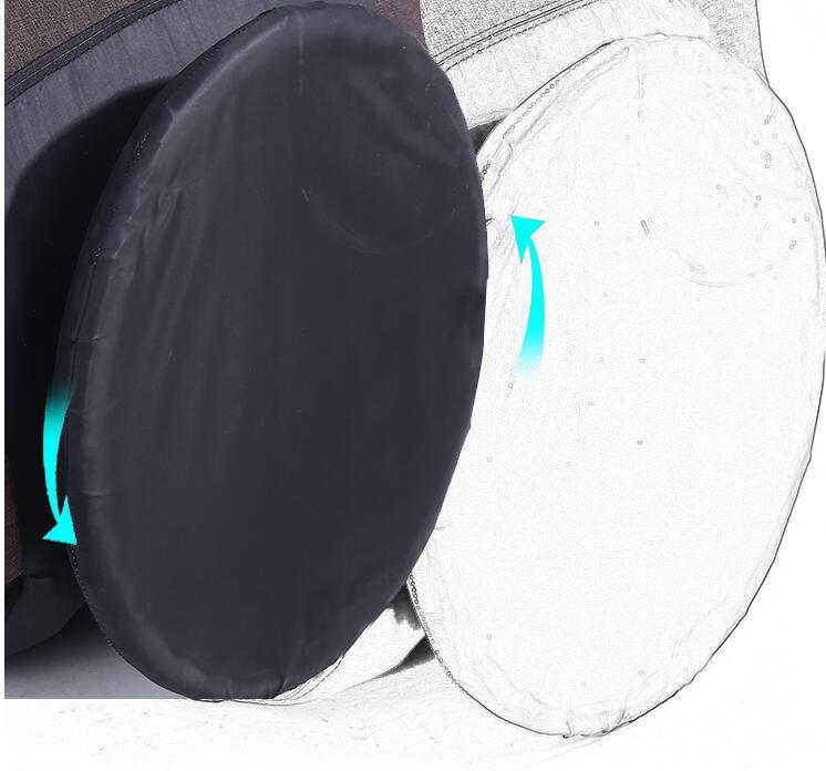 Adjustable Swivel Lazy Sofa Floor Armchair Large Video Gaming Chair 360 Degree Swivel Folding 6-Position Floor Chair Armrest