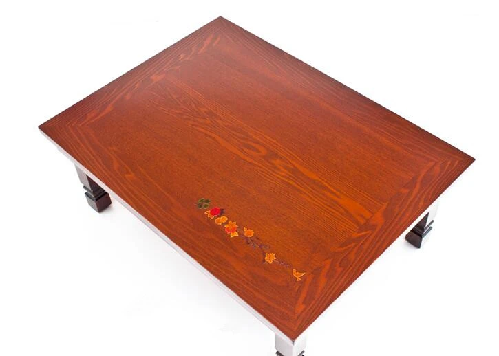 Multi Korean Folding Table Antique Furniture Living Room Low Wood Coffee Table Asian Style Traditional Antique Tea Table Wooden