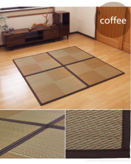 DIY Large Floor Carpet Square Green Grass Rush Tatami Mat Summer Living Room Mattress Portable Oriental Children Carpet